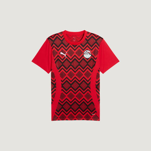 Égypte - Maillot d'avant-match 24/25 - Rouge, Noir
